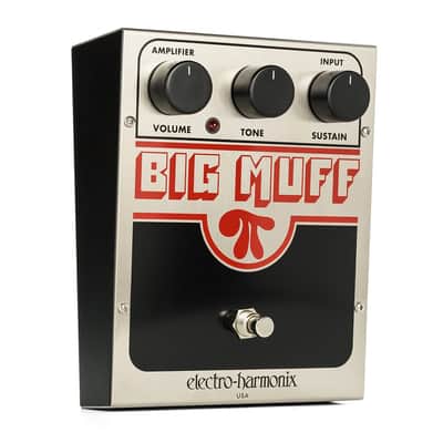 Electro-Harmonix Big Muff Pi V7D (Black Russian Bubble Font) | Reverb