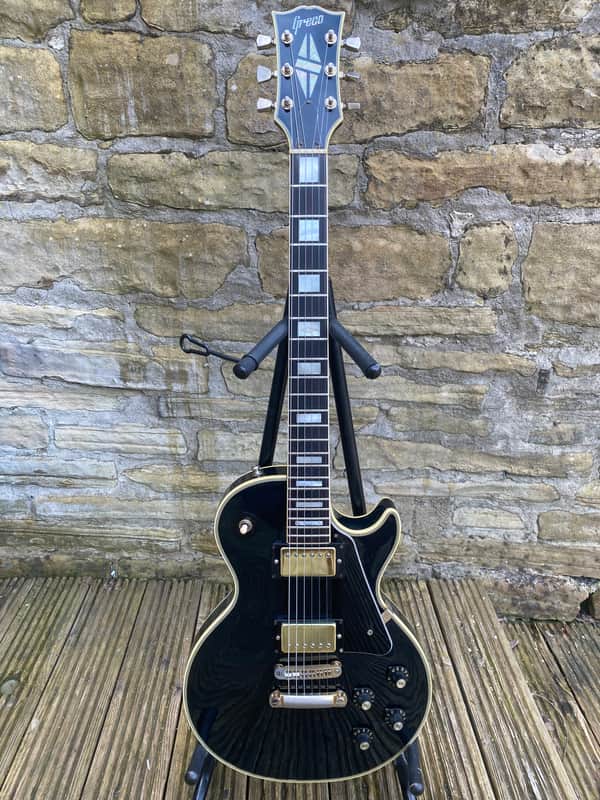 Greco Les Paul Custom EG600 1976 - Ebony | Reverb