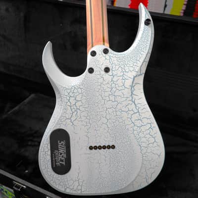 Schecter USA Custom Shop Sunset Extreme-6 Glacier Crackle 6-String Electric w/ Case (2025) image 2