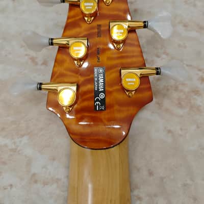 Yamaha TRB-JP2 John Patitucci Signature 6-String Bass 2010s - Transparent Amber image 7