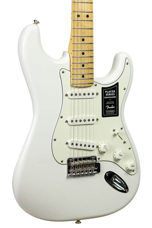 Fender Player Stratocaster with Maple Fretboard - Polar White image 1
