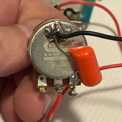 2000's Japan Ibanez RG2570e Prestige Guitar Factory Electronics Wiring Harness (Upgraded Seymour Duncan Pot) image 7