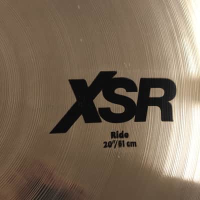Sabian 20" XSR Ride Cymbal Brilliant image 2