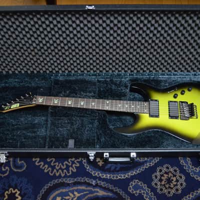 ESP KH-2 SE Kiso Custom Shop 2011 Metallic Greenburst image 1