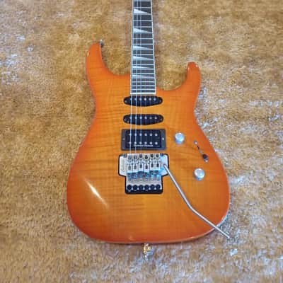 Jackson DK2 1998 Amber Sunburst Made in Japan image 3