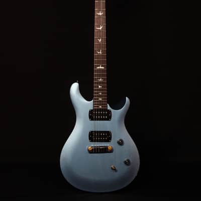 PRS SE CE24 Standard Stoptail Satin, Ice Blue Metallic image 5