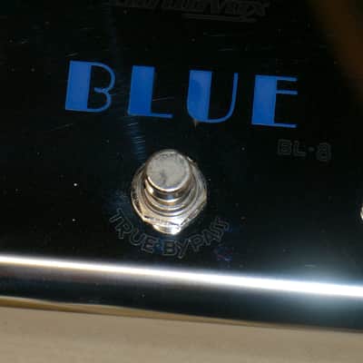 Cordovox Blue BL-8 Blues Overdrive Pedal Chrome with Box image 4