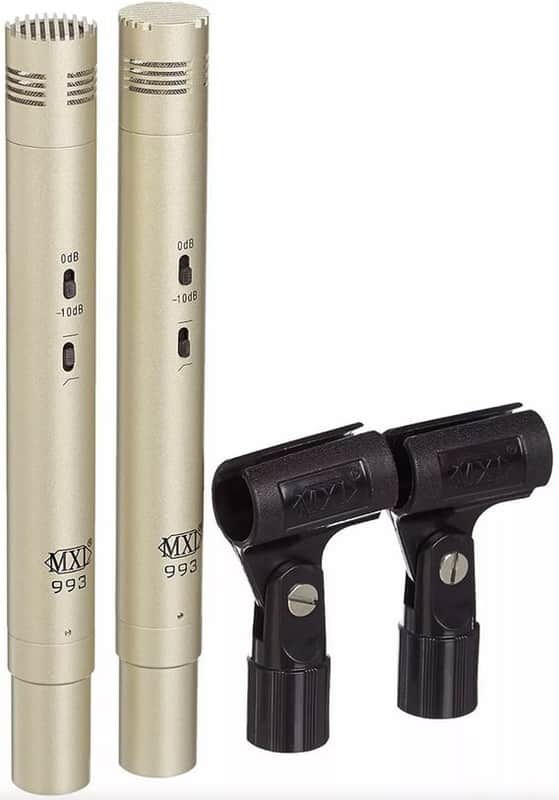MXL 993 Small Diaphragm Condenser Microphone Pair image 1
