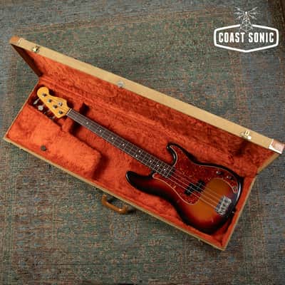 1991 Fender American Vintage Reissue '62 P Bass Precision AVRI w/case image 21
