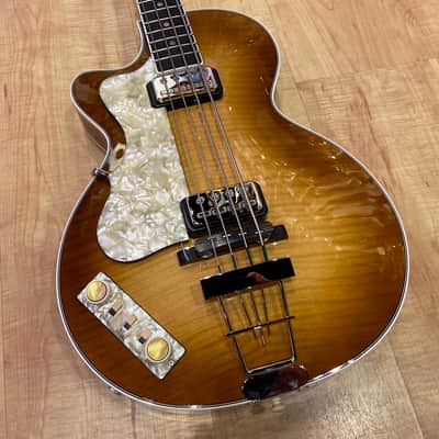 Hofner 500/2 Club Bass Lefty 2020 Sunburst image 1