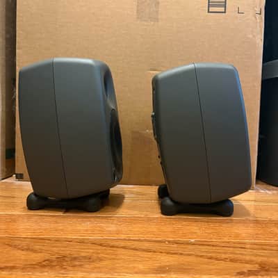 Genelec 8020C Bi-Amplified Studio Monitors - Charcoal / Dark Grey image 5