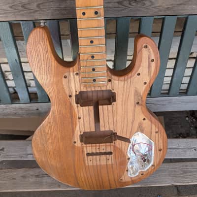 Peavey T-60- Natural guitar Body & Neck with Tuners (Project) image 3