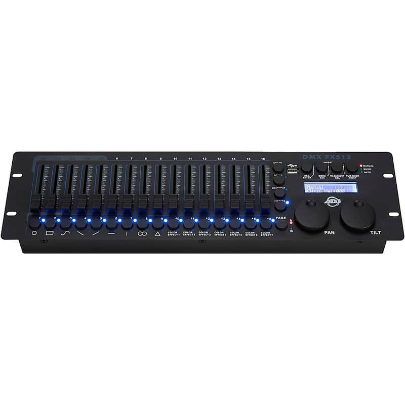 American DJ DMX FX512 19 Rackmount DMX Controller Regular image 1