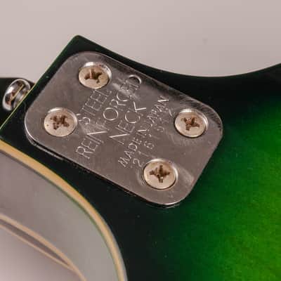 Greco 971 Violin Bass Green Sunburst circa 1968 | Vintage Made in Japan image 9
