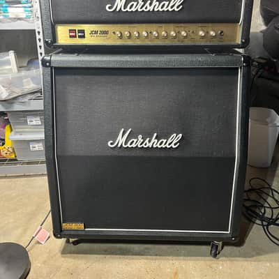 Marshall JCM 2000 DSL 100 Dual Super Lead 2-Channel 100-Watt 4x12" Guitar Amp Half Stack 2000s - Black image 13