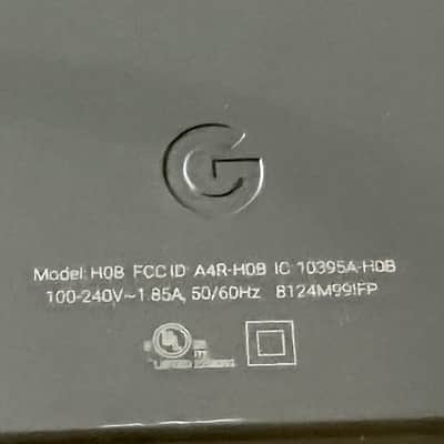 Google Home Max Smart Assistant Speaker- Charcoal H0B "Hey Google" Nice image 5
