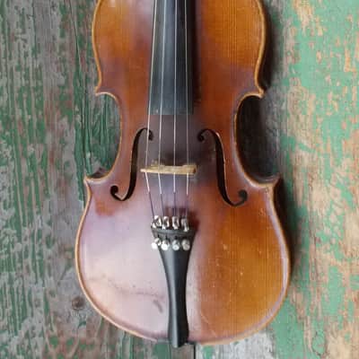 Antonius Stradivarius Violin copy Czecho- Slovakia Fiddle 1940 image 1