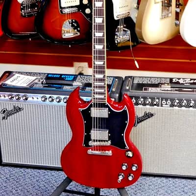 2025 Epiphone SG Standard Electric Guitar w/ Case! Gloss Cherry! VERY NICE!!! image 2