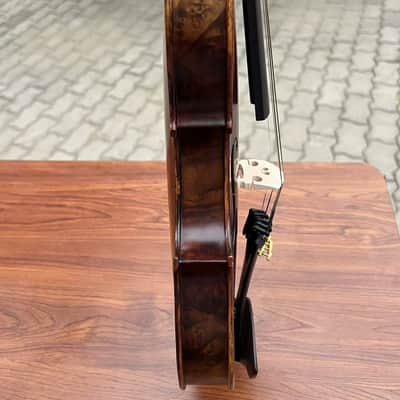 SONG Master 5 string Violin 4/4,Bird's eye wood Shell Purfling,Great sound#15828 image 7