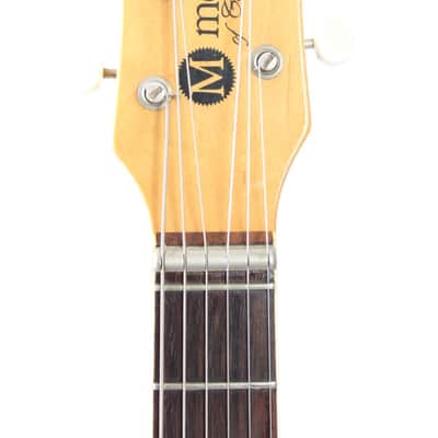 1990s Mosrite The Ventures MK1 Short Scale blue metallic image 5