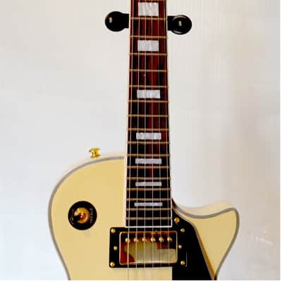 Firefly FFLPS-NWY-1238 Elite Series Electric Guitar - Cream Yellow image 3