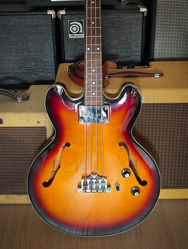 1997 Epiphone Rivoli VC Vintage Sunburst Made in Korea Peerless factory image 1