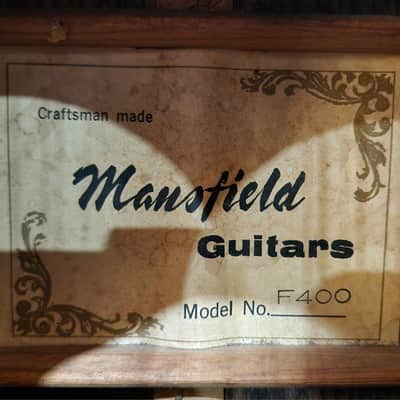 Ibanez (Mansfield) F400 Dreadnought 12 String Acoustic 1970s Hoshino Gakki Japan image 13