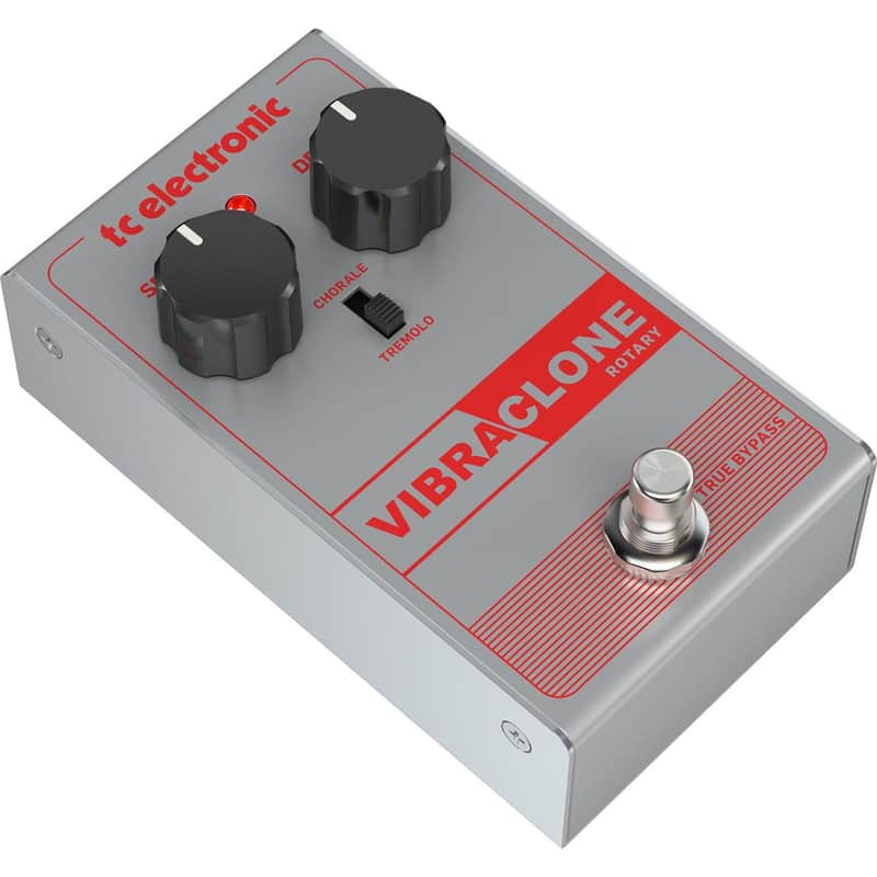 TC Electronic VIBRACLONE Rotating Speaker Emulator Pedal for Electric Guitars image 1