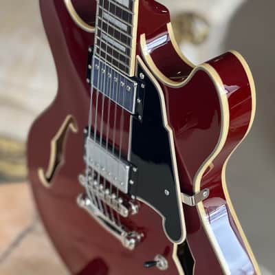 D'ANGELICO Premier DC - Burnt Red image 7