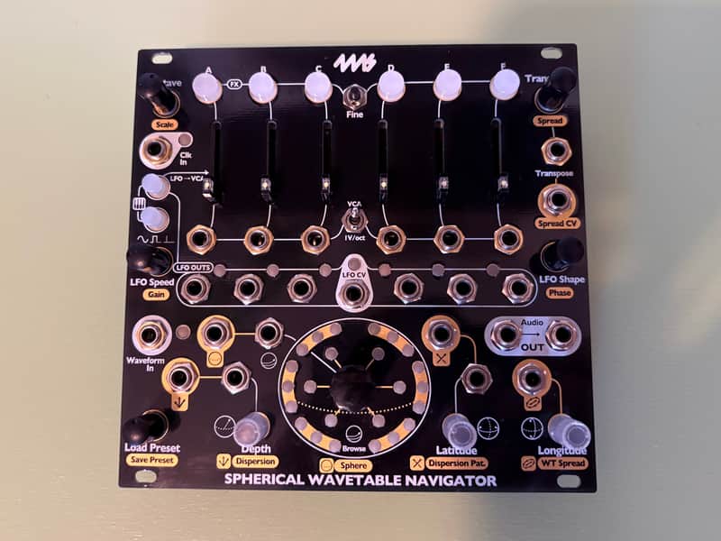 4MS Spherical Wavetable Navigator 2019 - Present - Black image 1