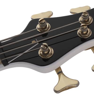 Jackson JS Series Spectra JS3 4-String Electric Bass Guitar - Snow White Finish image 3