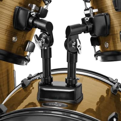 Stagg ATOM-522-BZ Atom Series 5-Piece, 6-Ply Basswood, 22-Inch Standard Drum Set w/Hardware & Cymbals image 4