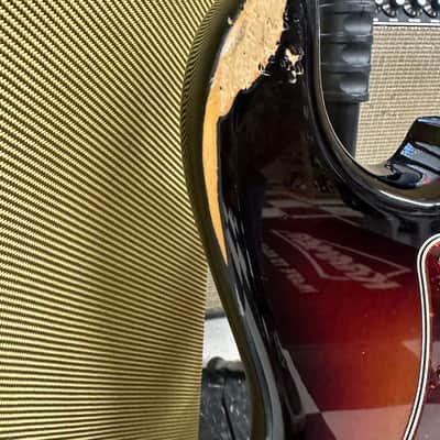 Fender American Standard Stratocaster with Rosewood Fretboard 2013 - 3-Color Sunburst image 8