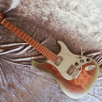 GB Liuteria Traditional Strato Vegatrem - Camphor burl image 24