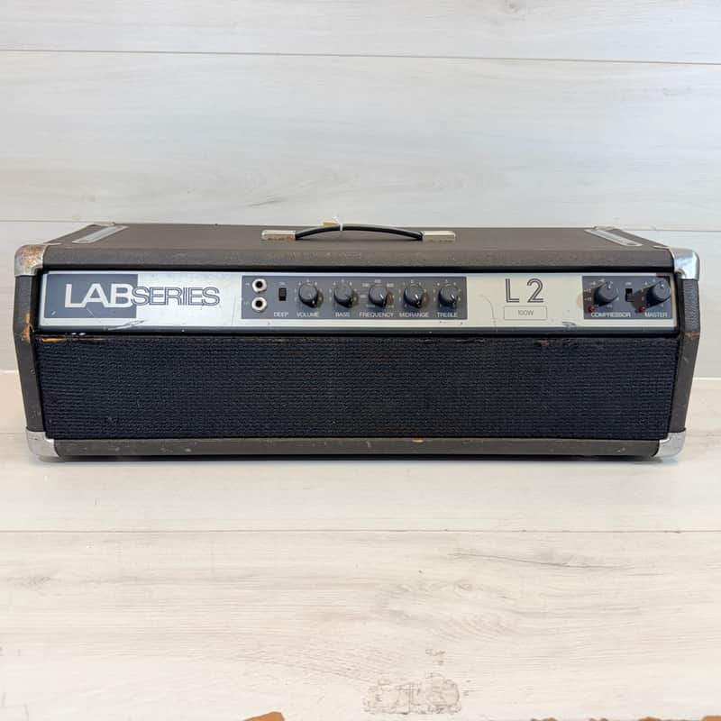 Lab Series L2 100-Watt Vintage Solid State Bass Amp Head - Moog Designed 1970's image 1
