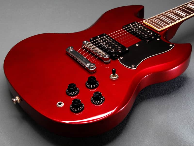 Squier M-73 Series 24 2003-era Wine Red Metallic