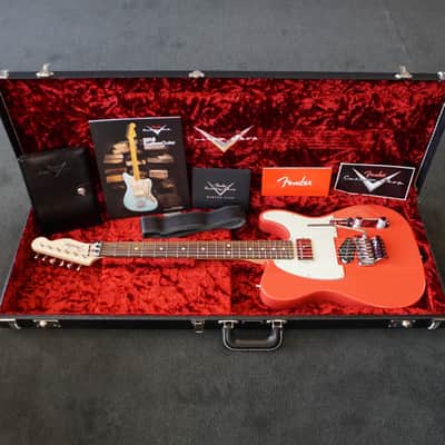Fender Custom Shop Telecaster NOS HS Floyd Rose 2018 Fiesta Red image 11
