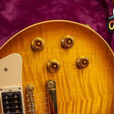 Gibson Jimmy Page Signature Les Paul Standard 1996 Hi Figured Honeyburst -VIDEO- image 6