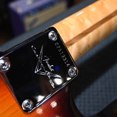 Fender Custom Shop Custom DLX Stratocaster 2009 - Chocolate 3-Tone Sunburst #3314 image 11