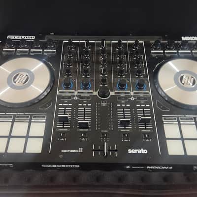 Reloop Mixon 4 4-Channel Hybrid DJ Controller Serato Turntable Mixer w/ Case image 1