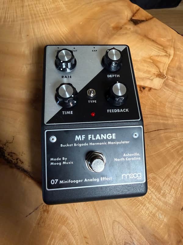 Moog Minifooger MF Flange 2010s - Black image 1