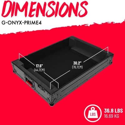 Gator Onyx Flight Hard Case for Denon DJ Prime 4 DJ Controller image 10