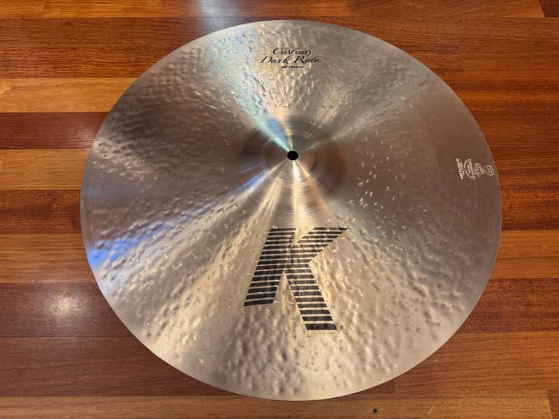 Zildjian 20" K Custom Dark Ride Cymbal 1995 - Present - Traditional image 1
