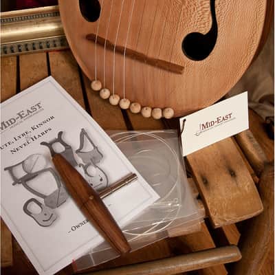 Roosebeck 8 String Lyre Harp image 6
