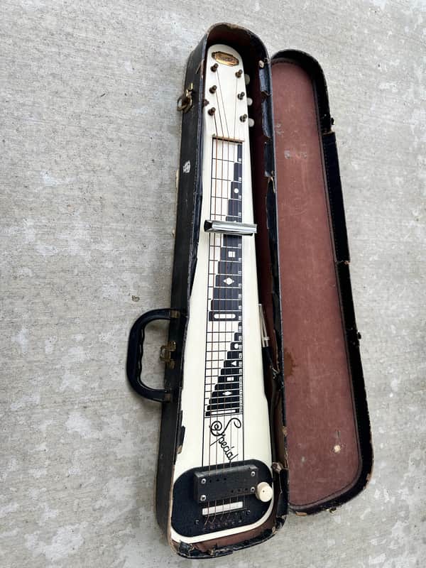 Supro Special Lapsteel 1959 - White - Good