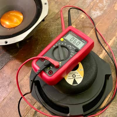 PAIR! - JBL D110f fender guitar loudspeakers 1960’s Orange 10” 8 ohm d110 image 9