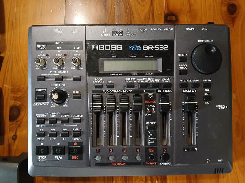 Boss BR-532 Digital Studio Compact 4-Track Recorder 2000s - Dark Gray image 1