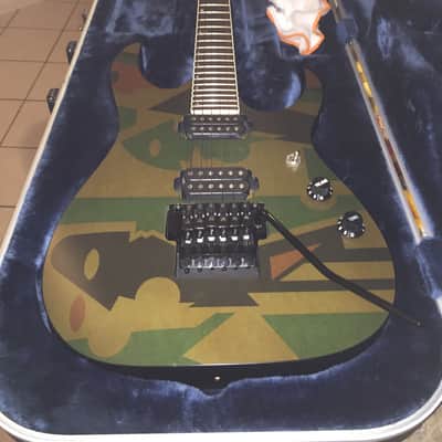 Ibanez JPM P4 Petrucci 90's Camo Picasso image 15