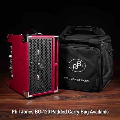 Phil Jones Bass BG-120 Bass Cub Pro 2x5” 120W Combo Amp w/ Cover – Red image 9