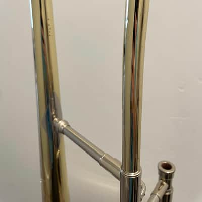 S.E. Shires Custom Series Medium Bore Trombone 2017 - Yellow Brass/Gold Brass image 6